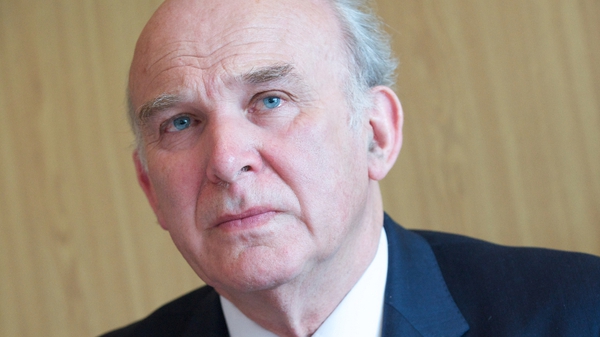 Vince Cable denied a split in UK Coalition