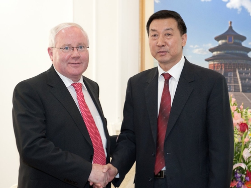 Brendan Smith - Met Chinese Agriculture Minister in Beijing