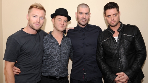 Ronan Keating, Mikey Graham, Shane Lynch and Keith Duffy