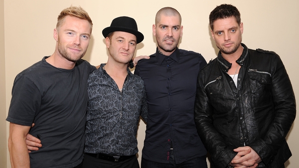 Ronan Keating, Mikey Graham, Shane Lynch and Keith Duffy