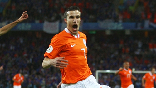 A late Robin van Persie penalty was the icing on the cake for the Dutch