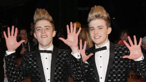 Jedward - Taking part in BBC's 24 Hour Panel People