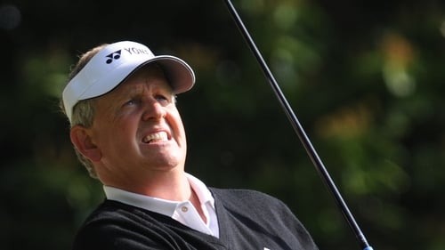 Colin Montgomerie went to hospital after his third round in Massachusetts