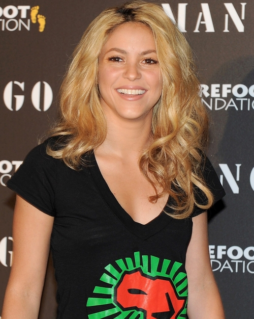 Shakira launches charity t-shirt collection