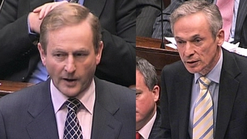 Kenny &amp; Bruton - Fine Gael leader sacked his Deputy Leader