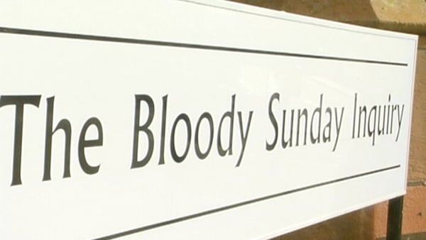 Timeline of events on Bloody Sunday