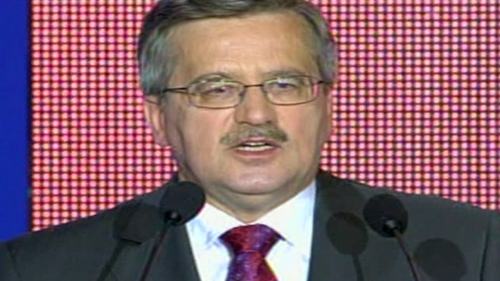 Bronislaw Komorowski - Won 41% of vote