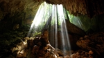 Inside one of the caves