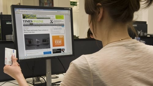The Times - Online paywall from today