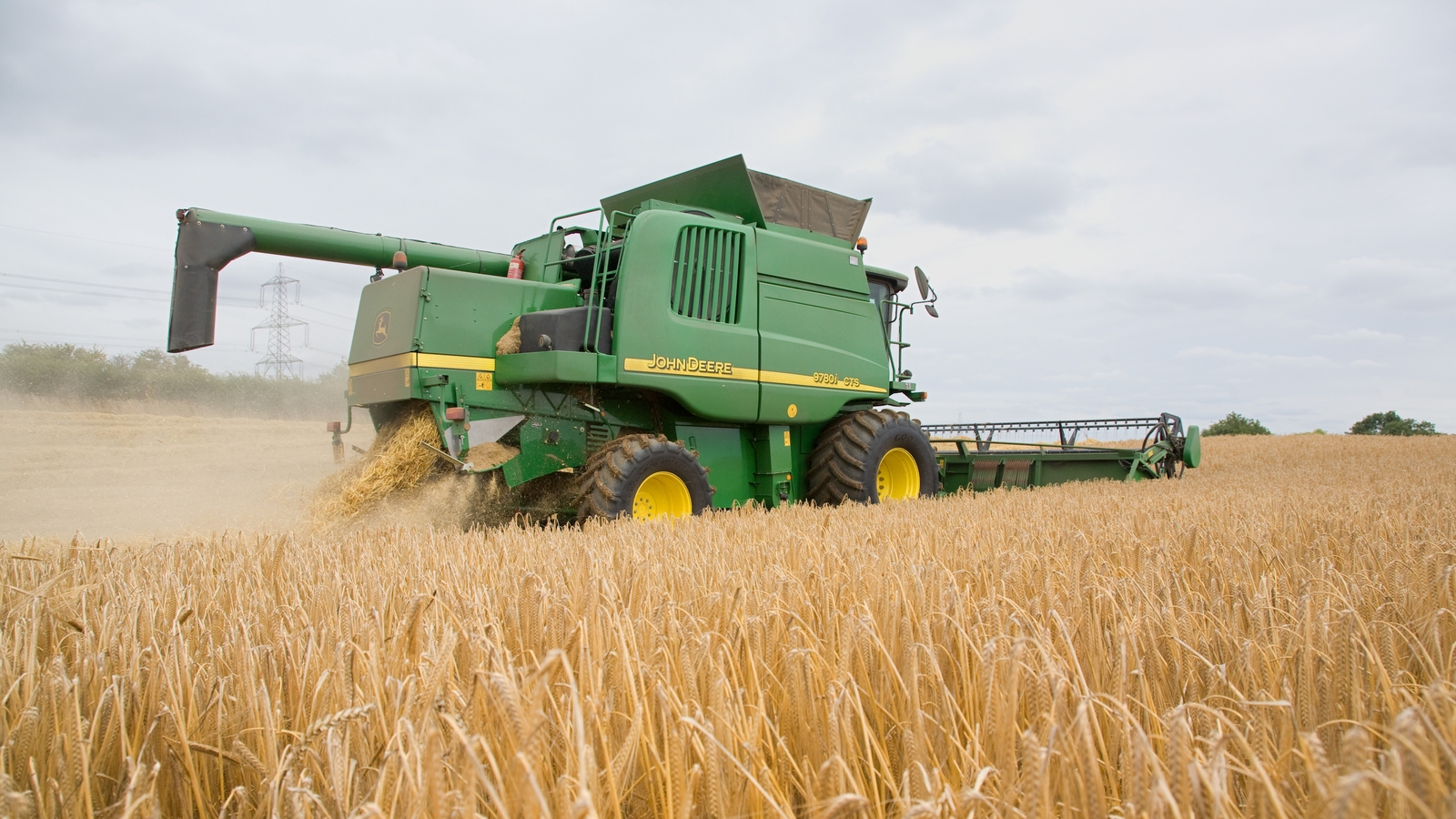 Farmers begin to harvest cereal crops