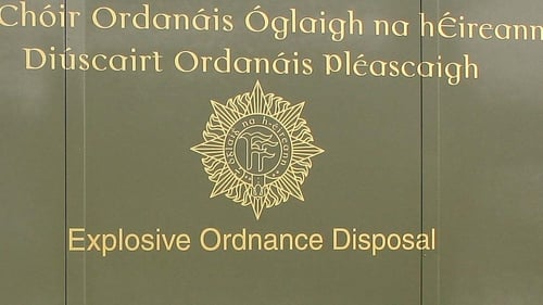 Gardaí were alerted about a suspect device