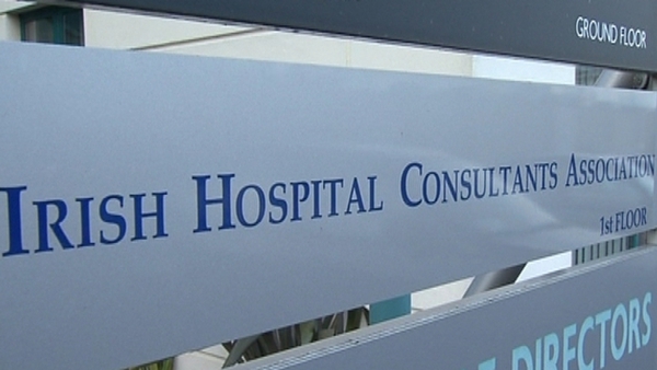 The survey was carried out by the Irish Hospital Consultants Association