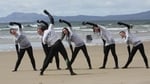 Stretches on Tullan Strand