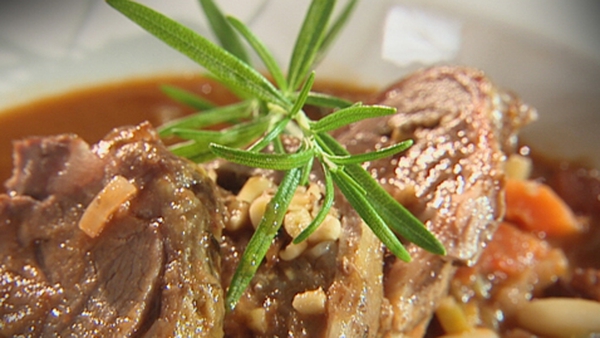 Catherine Fulvio's Braised Shoulder of Lamb in a Red Wine and Bean Sauce