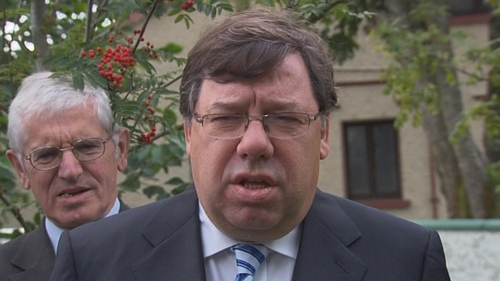 Brian Cowen - Anxious to bring issue to finality