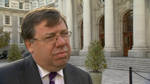 Brian Cowen - Apologises for quality of interview