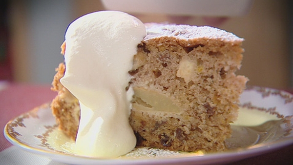Catherine Fulvio's Apple Cake Made with Olive Oil