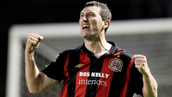 Jason Byrne will be targeting 15 league goals this season