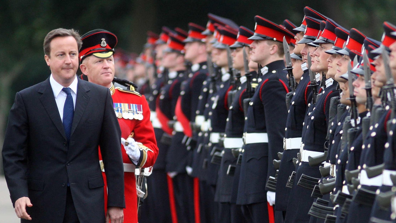 British government cuts defence spending