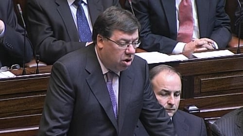 Brian Cowen - Taoiseach insists forecasts were 'justifiable'