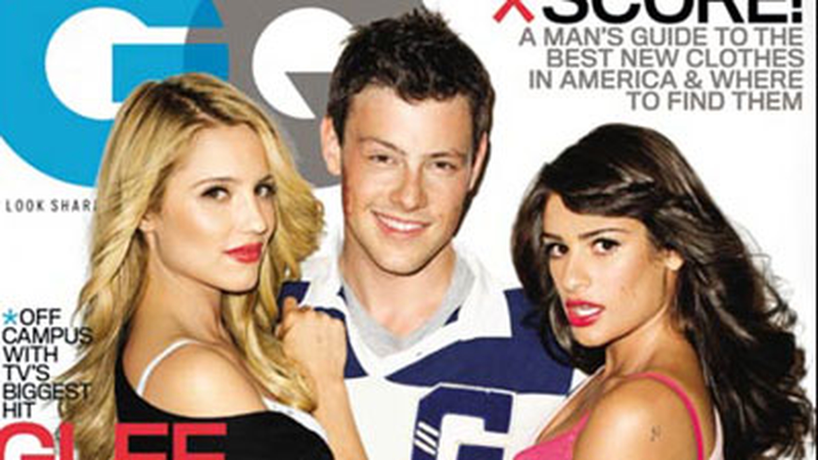 Glee S Sexy Gq Photos Sparks Controversy