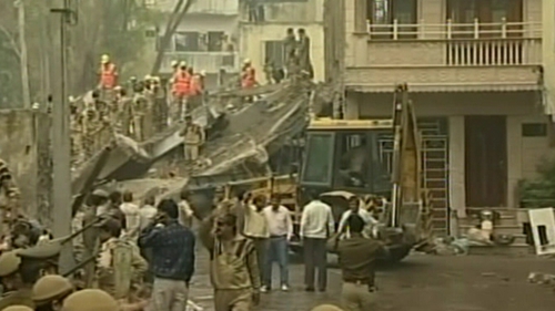 Delhi - 65 killed and 80 injured in building collapse