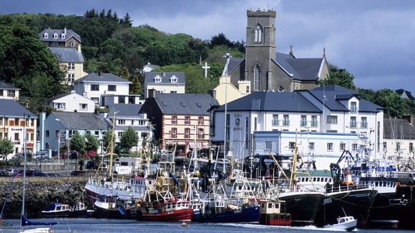 A Norwegian vessel landed blue whiting in Derry and the fish were transported by road to Killybegs for processing