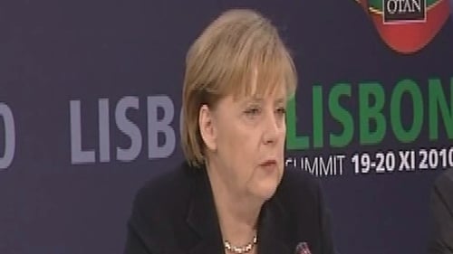 Angela Merkel - Appears to have retreated over corporate tax rate