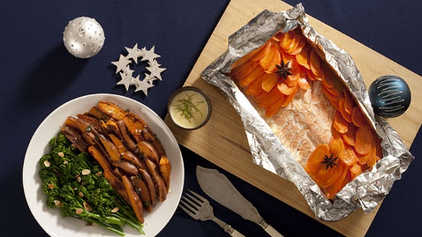 Martin Shanahan's Baked Salmon with Lime Butter Sauce