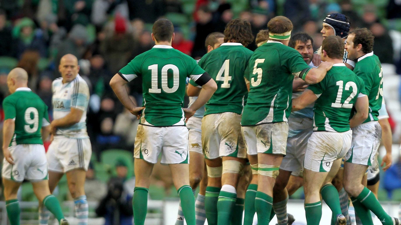 Ireland 299 Argentina