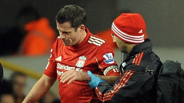 Liverpool legend Jamie Carragher