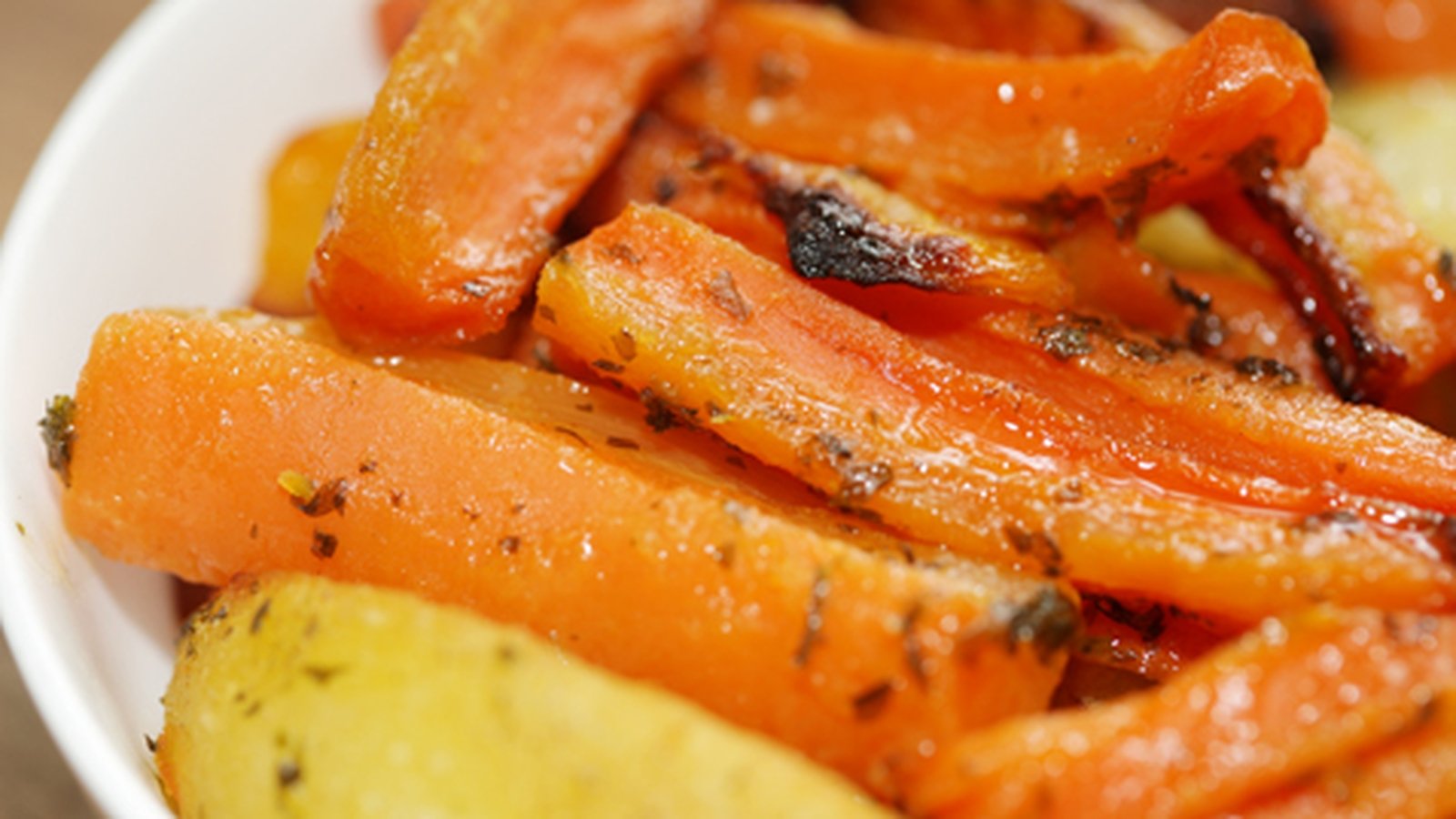 Honey Roasted Carrots and Parsnips