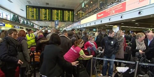 Dublin Airport - Flights suspended until 5am