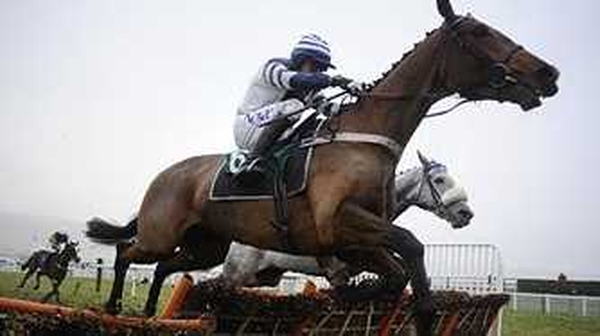 Oscar Whisky was solid in the Cleeve Hurdle but Barry Geraghty expects more