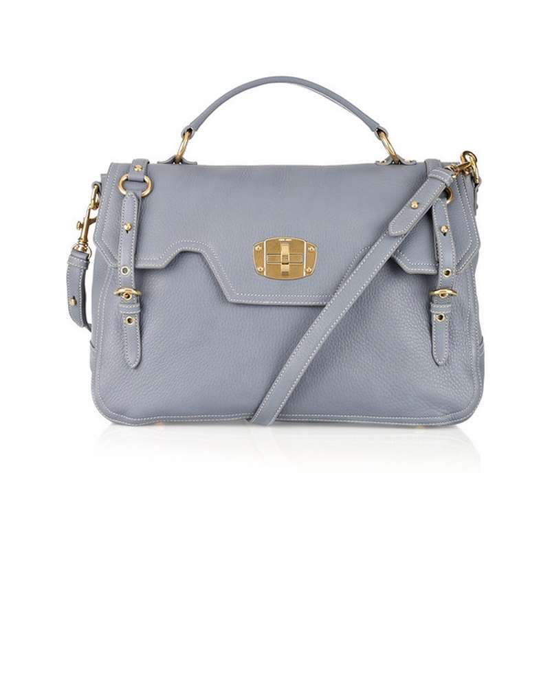 miu miu leather satchel