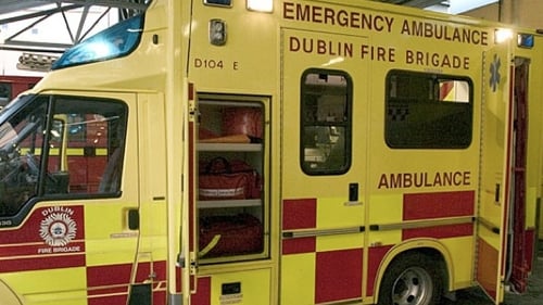Dublin - Fire service ambulance recovered by gardaí