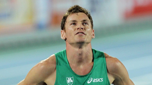 David Gillick was European 400m indoor champion in 2005 and 2007