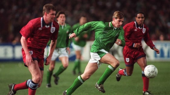 Ireland V England, Lansdowne Road, 1995.