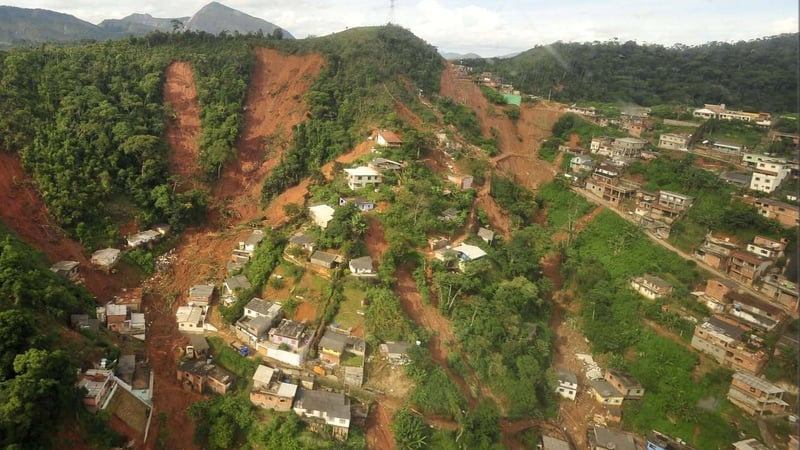 Hundreds killed in Brazil floods and mudslides