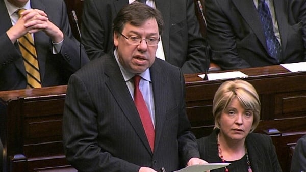Brian Cowen - Reassigned the vacant portfolios to current ministers
