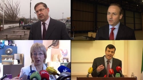 Fianna Fáil - Four TDs aiming to succeed Brian Cowen