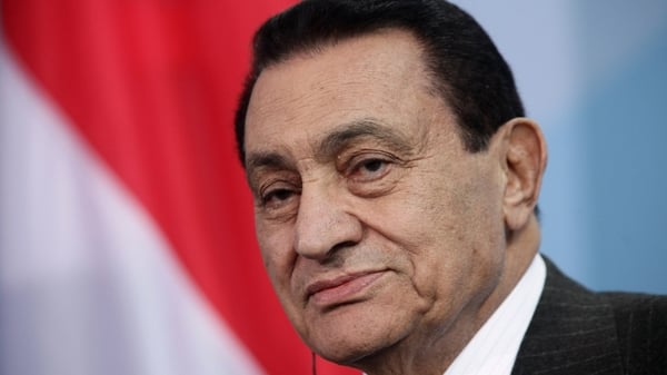 Hosni Mubarak was Egyptian president from 1981 to 2011