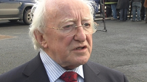 Michael D Higgins - Confident of winning Labour nomination