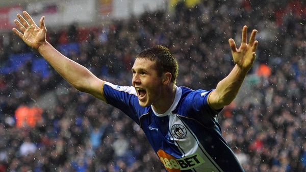 James McCarthy hit two goals in a fantastic showing for Wigan Athletic