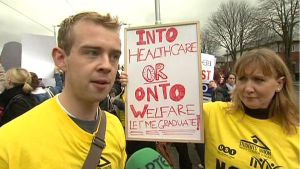 Nurses - Lunchtime protests across the country