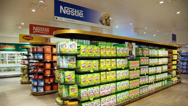 Nestle seeing weak markets in Europe and Asia