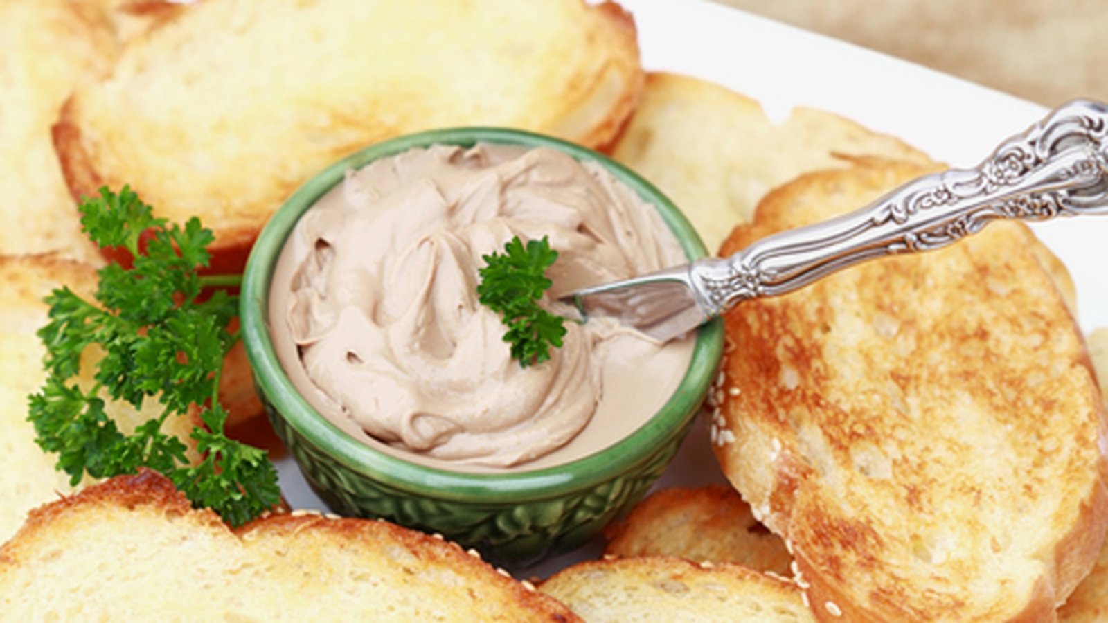 Chicken Liver Pâté with Fig Jam