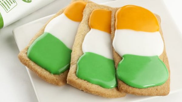 Irish Flag Biscuits