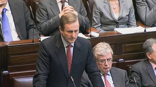 Enda Kenny - Elected as Taoiseach last week