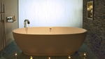 Would you want to leave a bathroom like this one?
